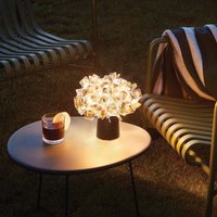 Slamp LED rechargeable table lamp Clizia Mama Non Mama Gold/Black