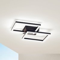 Lindby Plafonnier d'extérieur LED Finian, 48 cm x 48 cm, CCT à intensité