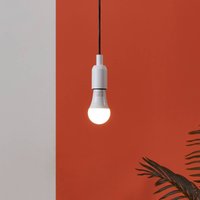 EGLO LED-lampa E27 A60 11 W, varmvit, opal