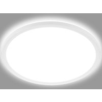 Briloner Plafonnier LED Slim, rond, 29,3cm