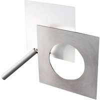 ICONE LED wall light Petra 21.L, white, aluminium