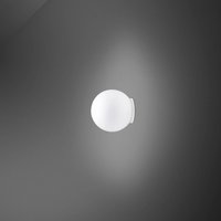 Fabbian Lumi Sfera glas-vägglampa, Ø 9 cm
