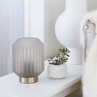 Beacon Lighting Beacon table lamp Clancy, white glass shade, height 17 cm
