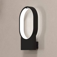 EGLO LED-vägglampa Codriales i svart