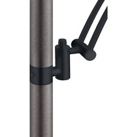 LED-gulvlampe Andy, bronze, højde 185 cm, metal, CCT, 3 lyskilder