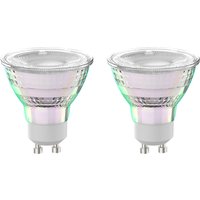 Arcchio LED bulb GU10 2.5W 2700K 450lm glass set of 2