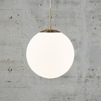 Nordlux Suspension Grant en laiton avec boule de verre Ø 35cm