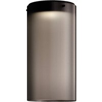 kdln Plafonnier LED Giass, gris, Ø 25 cm