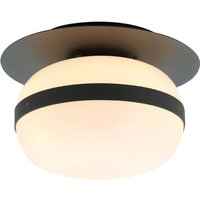 Viokef Palma ceiling lamp with glass shade
