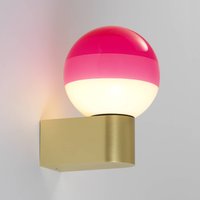 MARSET LED-vägglampa Dipping Light A1, rosa/guld