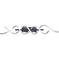 Trio Lighting LED-taklampa Sequence, dimbar, CCT, aluminium