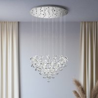 EGLO Stars Of Light Suspension LED Pianopoli chrome Ø 78 cm