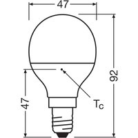 OSRAM LED Relax/Active/Sleep drops E14 4,9W matt 827/840