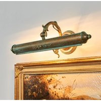 Lindby tavelbelysning Kalea, 46 cm, 2 lampor, verdigris, E14