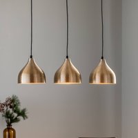 Opviq Hänglampa Tattoo 6212 3 lampor linjär guld