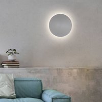Paul Neuhaus LED-vägglampa batteri Puntua Ø 25 cm grå