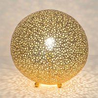 Holländer Lily Grande table lamp, Ø 43 cm, gold
