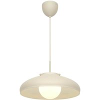 DFTP by Nordlux Pendellampa Latif, beige, Ø 40 cm, mässing