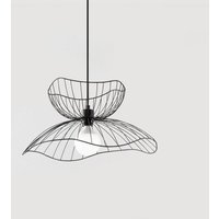 Opviq Hänglampa Farac 6390, svart, metall, Ø 50 cm