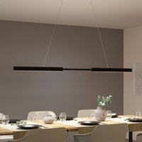 Paulmann Aptare LED hanging light, black, sensor, dimmable