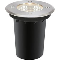 Markslöjd Garden 24 LED recessed floor spotlight, black 6.2 W