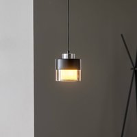 Avonni Hänglampa AV-4288-1BSY i metall och glas