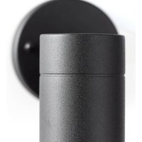 Brilliant Utomhusvägglampa Jandy down, fast, svart, metall, GU10