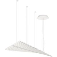 Vibia LED pendant light RHYTHM, white, 189 x 47 cm 927 dimmable