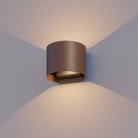 Calex Aplique LED para exterior ovalado