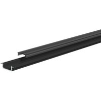 EVN APFLAT3 Alu-Profil, 200cm T-Profil, schwarz