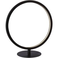 Lampa stołowa LED Cirque, czarna, metal, 33 cm wysokości