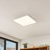 Lindby LED-panel Quais, 40 x 40 cm, vit, aluminium, 4.000K