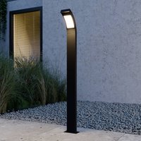 Lucande Juvia LED path light, 100cm, anthracite, metal, IP54