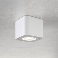 Fabas Luce Square Palmi LED downlight in white