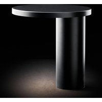 Oluce Cylinda lampe de table LED noir