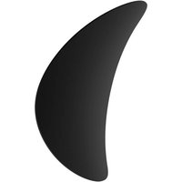 Linea Light Alba LED-vägglampa, svart, aluminium, IP20, 3.000 K