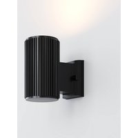 Maytoni Rando outdoor wall lamp, 1-bulb, black