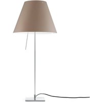 Luceplan Costanza table lamp D13if aluminium/nougat