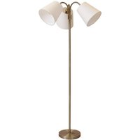 Stehleuchte Amy, gold/weiß, 3-flammig, Höhe 150 cm, E27