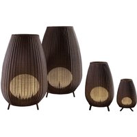 Bover Amphora 02 luminaire de terrasse, brun rotin