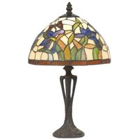 Artistar Discreet table lamp ELANDA, Tiffany style 41 cm
