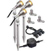 EVN P68123502-3 LED outdoor spotlight 3-set 3,000K