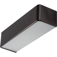 Argon Atrato vägglampa, antracit, stål, bredd 35 cm, upp/ner