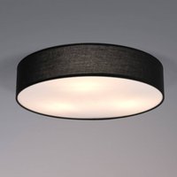 OSRAM taklampa ORBIS PARIS, svart, Ø 40 cm textil E27