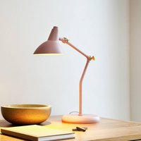Dyberg Larsen Vela table lamp, pink, height 45 cm