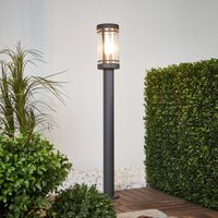 Lindby Djori path light, 80 cm, anthracite, stainless steel, E27