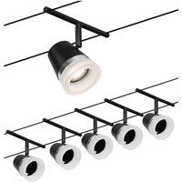 Paulmann Cone système câble base 5 lampes noir