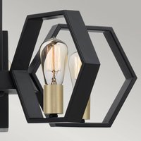 QUOIZEL Bismarck chandelier, 5-bulb