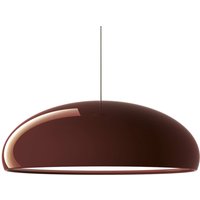 Fontana Arte Pangen - retro pendant light, red