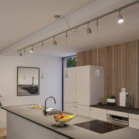 Paulmann URail alimentation de câbles Zigbee 1 m, chrome mat